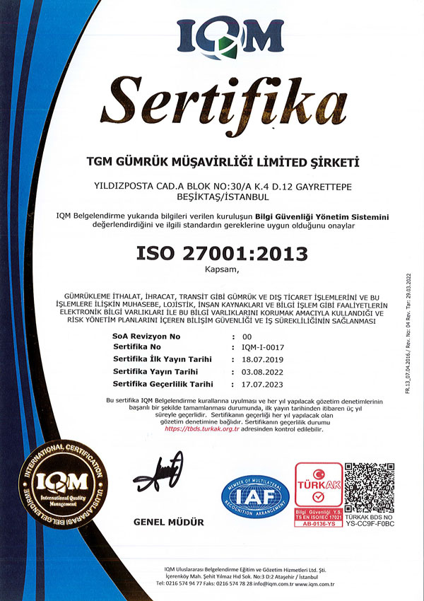 ISO 27001:2013