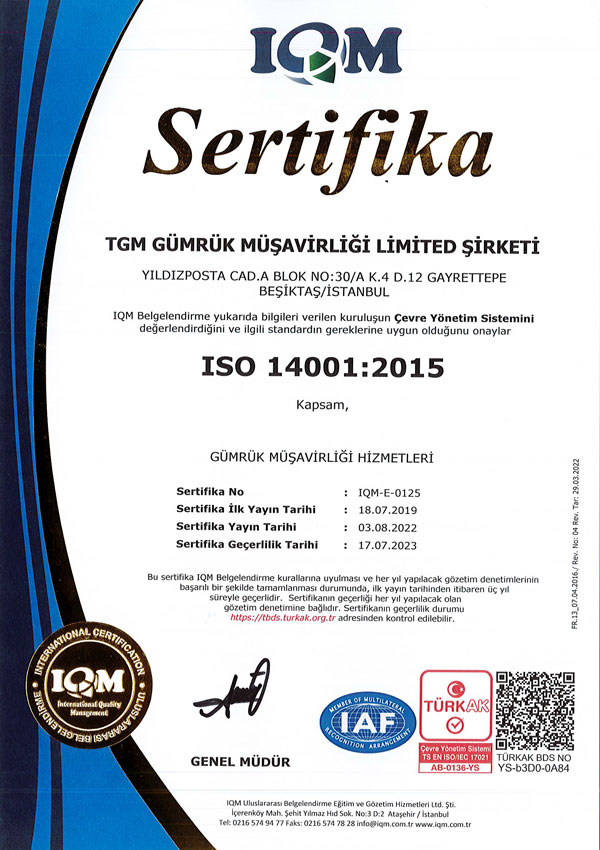 ISO 14001:2015